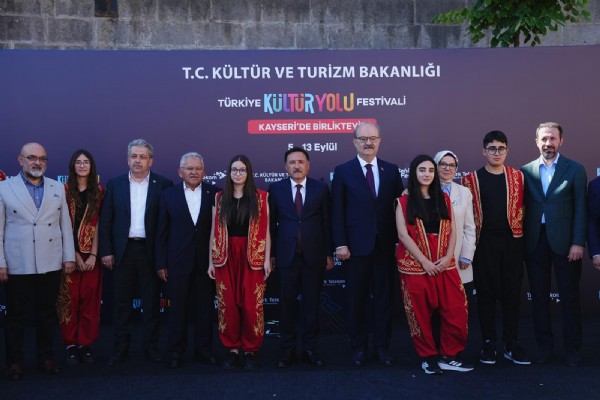KAYSERİ’DE TÜRKİYE KÜLTÜR YOLU HEYECANI BAŞLADI